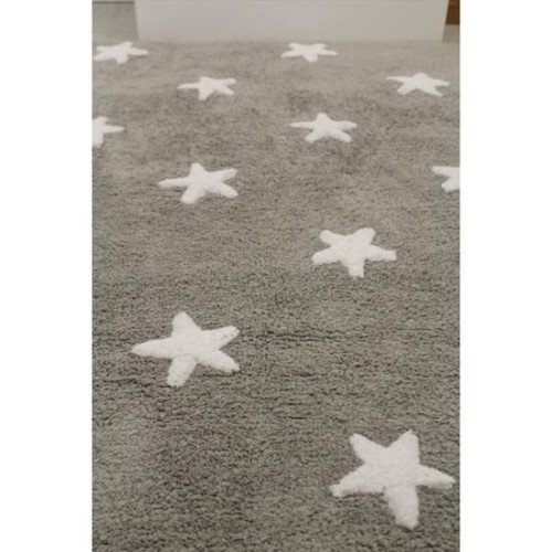 Dywan GREY STARS WHITE 120x160cm