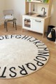 Dywan ABC ROUND FI 150 cm NATURAL - Zdjęcie 1