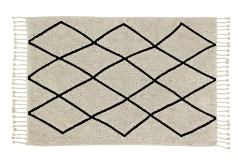 Dywan Beige 140x200cm - BLACK&WHITE -  Bereber