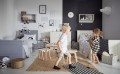 Drewniany stołek GREY krzesełko dziecięce - Bellamy kolekcja Woody taboret - Zdjęcie 8