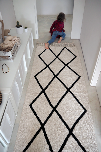 Dywan Beige 80x230cm - BLACK&WHITE