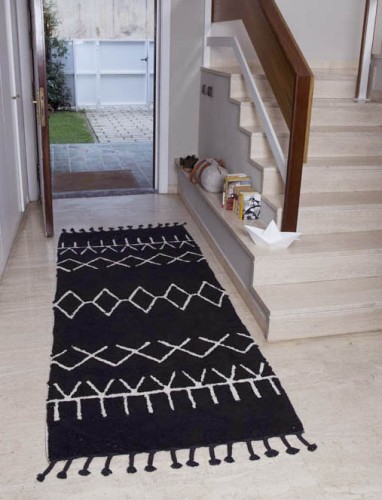 Dywan Black 80x230cm - BLACK&WHITE