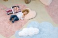 Dywan w kształcie CHMURKI z poduszką - Puffy Dream Blue - Zdjęcie 11