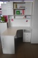 Biurko narożne FIORI New Edition z nadstawką - białe biurko dla dziecka -  fronty laminowane - Zdjęcie 23