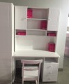 Biurko proste FIORI New Edition z nadstawką - solidne dziecięce białe biurko -fronty laminowane - Zdjęcie 14