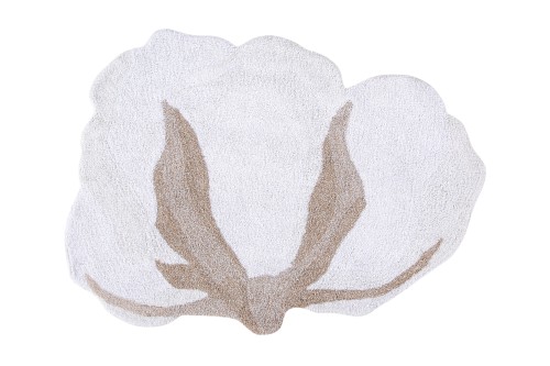 Dywan 120x130cm Dywan Cotton Flower - Lorena Canals BAWEŁNA 