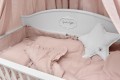 Baldachim sufitowy lniany dusty pink - Bellamy - Zdjęcie 4