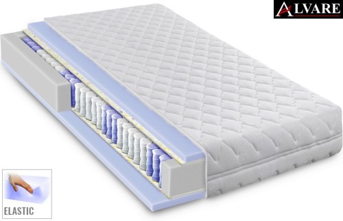 Materac EUFORIA 120x190cm - kieszeniowy, siedmiostrefowy, elastyczny