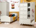 Komoda Babushka, oliwkowy kolor (Olive) komoda w stylu retro dla dzieci - dostawa gratis - Zdjęcie 19