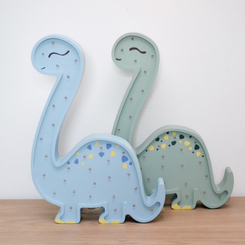 Diplodok, lampka drewniana dinozaur Lights My Love