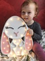 Króliczek, lampka drewniana królik lampa Lights My Love - Zdjęcie 7