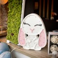Króliczek, lampka drewniana królik lampa Lights My Love - Zdjęcie 6