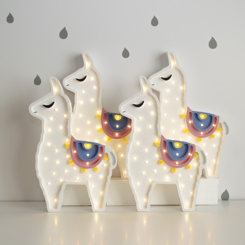 LAMA, lampka drewniana dla dziecka Lights My Love