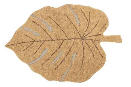 Dywan LIŚĆ 120x180 cm  Honey - MONSTERA Leaf