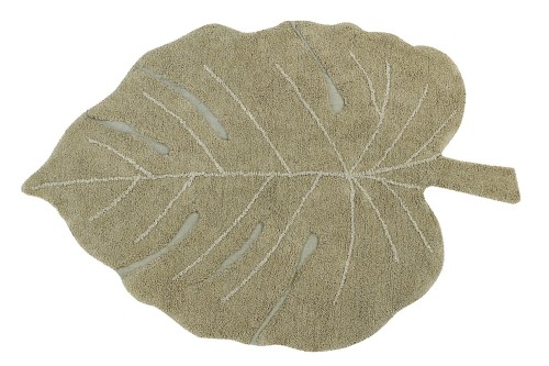 Dywan LIŚĆ 120x180 cm  Olive - MONSTERA Leaf