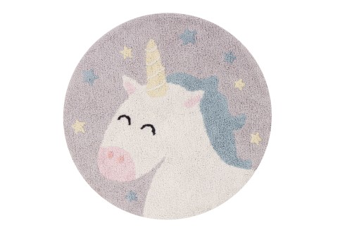 Dywan Believe in Yourself fi 100 cm UNICORN - Mr Wonderful & Lorena Canals