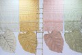 Dywan LIŚĆ 120x180 cm Vintage Nude - MONSTERA Leaf   - Zdjęcie 11