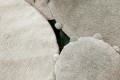 Dywan BUBBLY 120 cm Olive Natural - Lorena Canals - Zdjęcie 9