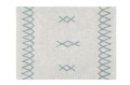 Dywan Atlas Natural - Vintage Blue 120x160 - Lorena Canals - Zdjęcie 1