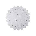 Dywan GALLETITA fi 140 cm Blanco/White - Zdjęcie 1
