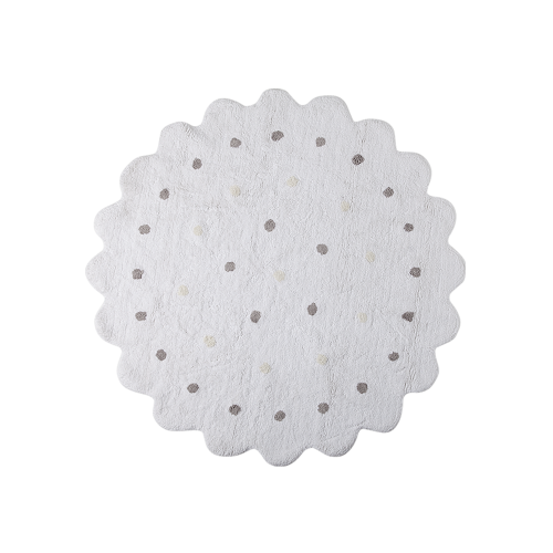Dywan GALLETITA fi 140 cm Blanco/White