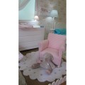 Dywan GALLETITA fi 140 cm Blanco/White - Zdjęcie 6
