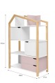 Regał Phoebe Manhattan Flamingo różowy - Bellamy - Zdjęcie 3