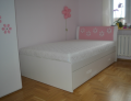 Łóżko 120 bez szuflad SUNNY Neo - połysk - Zdjęcie 10