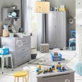 Komoda 3 szuflady Ines szara Grey - Bellamy - Zdjęcie 8
