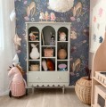Regał Babushka, oliwka (Olive) w stylu retro dla dziecka Babuszka - dostawa gratis - Zdjęcie 6