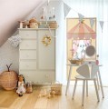 Komoda Babushka, oliwkowy kolor (Olive) komoda w stylu retro dla dzieci - dostawa gratis - Zdjęcie 6