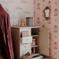 Komoda Babushka, oliwkowy kolor (Olive) komoda w stylu retro dla dzieci - dostawa gratis - Zdjęcie 10