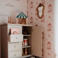 Komoda Babushka, oliwkowy kolor (Olive) komoda w stylu retro dla dzieci - dostawa gratis - Zdjęcie 11
