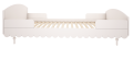 Łóżko 90x200 tapczanik Babushka, złamana biel (White) białe młodzieżowe łóżko Babuszka - dostawa gratis - Zdjęcie 6
