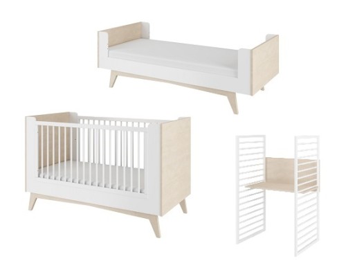 Łóżeczko 70x140 rozsuwane do 70x160 dziecięce - So SIXTY