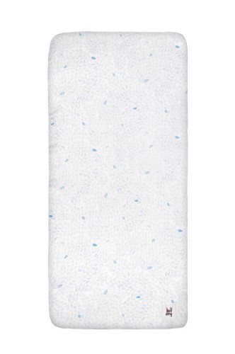 Muślinowe prześcieradło 40x90 cm Flakes - Bellamy