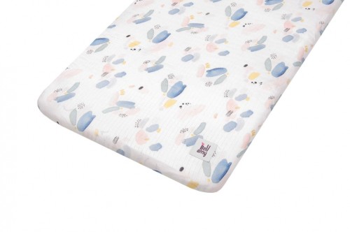 Muślinowe prześcieradło 40x90 cm Patterns - Bellamy