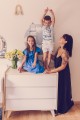 Zestaw mebli w stylu retro komoda, szafa i łóżeczko dla dziecka So sixty - Bellamy - Zdjęcie 6