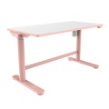 Biurko elektryczne 100 x 50cm - różowe biurko dla dziewczynki - Zdjęcie 4