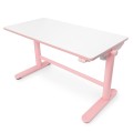 Biurko elektryczne 100 x 50cm - różowe biurko dla dziewczynki - Zdjęcie 1