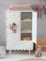 Komoda Babushka, złamana biel (White) biała dziecięca Babuszka - dostawa gratis - Zdjęcie 2