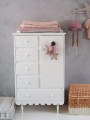 Komoda Babushka, złamana biel (White) biała dziecięca Babuszka - dostawa gratis - Zdjęcie 8
