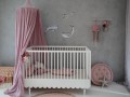Łóżeczko 70x140, sofa, tapczanik dziecięcy Babushka, złamana biel (White) białe dla dziewczynki - dostawa gratis - Zdjęcie 2