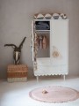 Szafa dwudrzwiowa Babushka, złamana biel (White) biała retro do pokoju dziecka - dostawa gratis - Zdjęcie 19