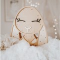 Króliczek, lampka drewniana królik lampa Lights My Love - Zdjęcie 4