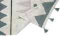 Dywan Mini Azteca 70x100 cm - Vintage Blue i Pearl Grey - Zdjęcie 2