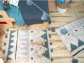 Dywan Mini Azteca 70x100 cm - Vintage Blue i Pearl Grey - Zdjęcie 3