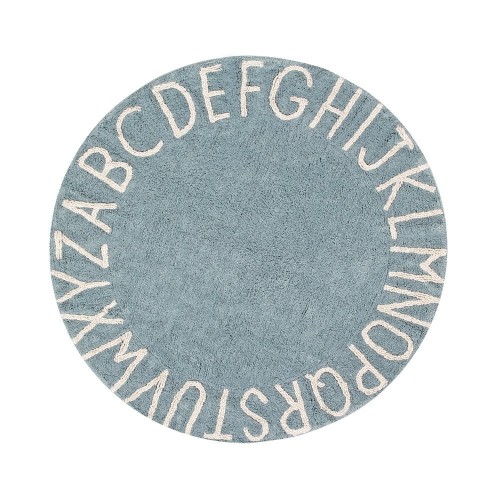 Dywan ABC ROUND FI 150 cm Vintage Blue