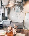 Barierka uniwersalna szara GRAY Lotta i Pinette - Bellamy - Zdjęcie 3