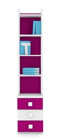 Regał 40 ZURIGO New Edition - biblioteczka dla dziewczynki